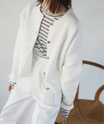 SLOBE IENA 유리 니트 가디건