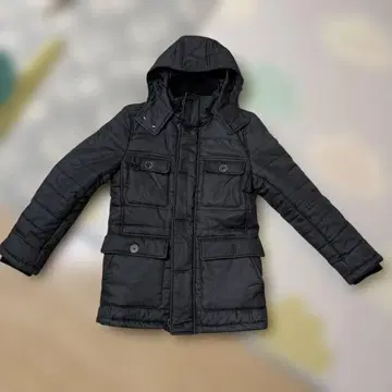 [ 거의 미사용 ] 다운 자켓 블랙