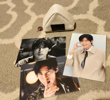 오니기리 파우치 아크릴 키링 사진 메메