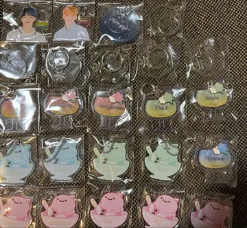 SEVENTEEN 아크릴 키링 미개봉 24개 일괄 정리 용품