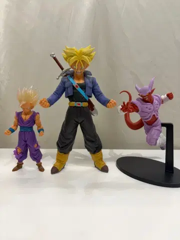 드래곤볼 오반 트렁크스 쟈넨바 피규어 세트