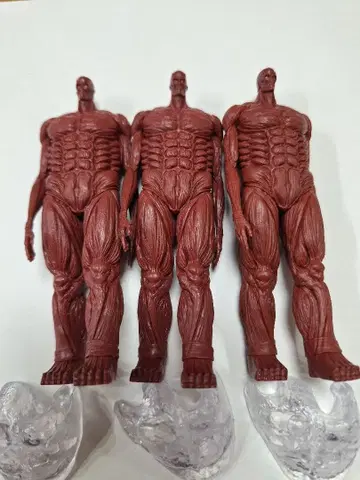 진격의 거인 제일복권 I상 땅울림 피규어 3체 세트