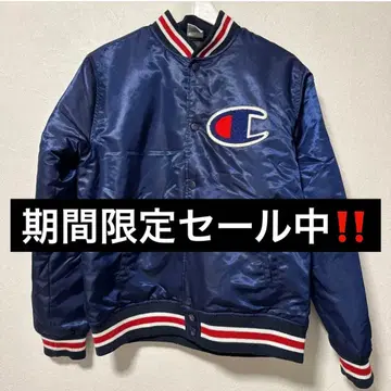 [ 기간 한정 가격 인하 ] Champion 바시티 자켓 M