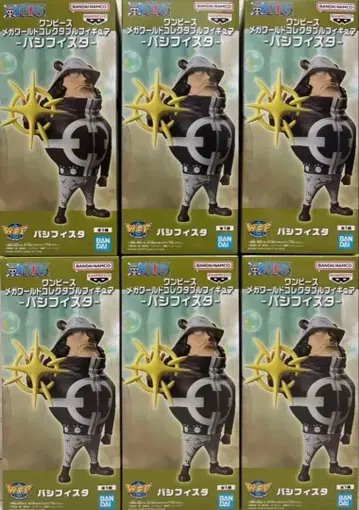 원피스 메가 월드 컬렉터블 피규어 파시피스타 4개 세트