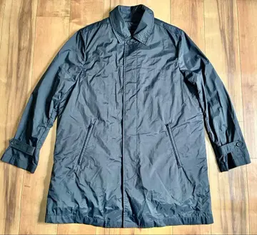 유나이티드 애로우즈 라이닝 탈착 나일론 스텐카라 코트 L 블랙