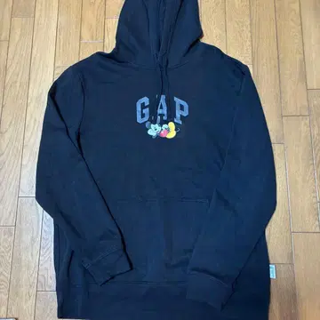 GAP x Disney 미키 후드티 L 블랙