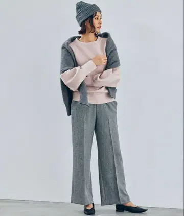 밴야드 스톰 츠무기의 멜란지 팬츠