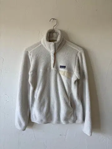 patagonia 리툴 스냅 T 플리스 자켓 화이트 여성용 S