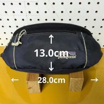 patagonia 힙 볼트 (블랙) 자수 로고