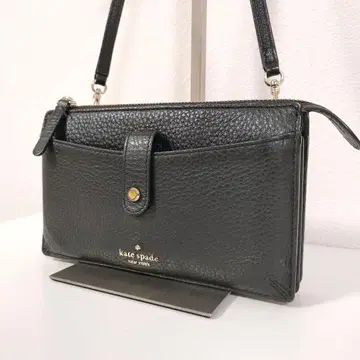 kate spade 숄더 지갑 스마트폰 가죽 블랙 미니백