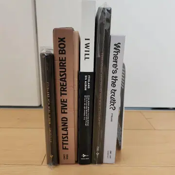 FTISLAND 한국 앨범 5종 세트