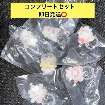 익명 배송 [ 산리오 ] 메지루시 액세서리 복슬복슬 스노우 컴플리트 세트