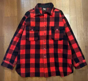 50년대 초기 울리치 버팔로 체크 셔츠