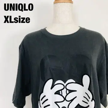 UNIQLO 유니클로 반팔 프린트 크루넥 티셔츠 F3