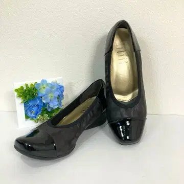 fitfit 핏핏 블랙 펌프스 바이컬러 컴포트 이소재