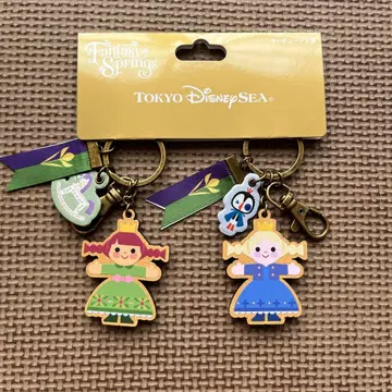 디즈니 안나 키체인 안나 엘사