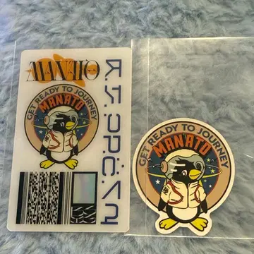 BE:FIRST 와펜 스티커 마나토 MANATO 클리어 카드