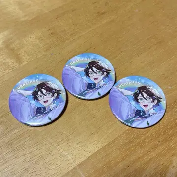 우라타누키 캔뱃지