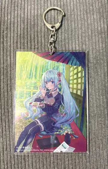 하츠네 미쿠 (교토 ver.) 아크릴 키링 후지미 난나