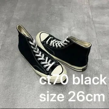 해외 기획 컨버스 ct70 척테일러 블랙 26cm 스니커즈 남성용