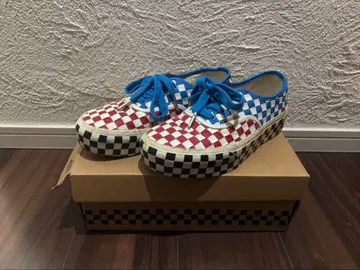 Vans 체커 패턴 플랫폼 스니커즈