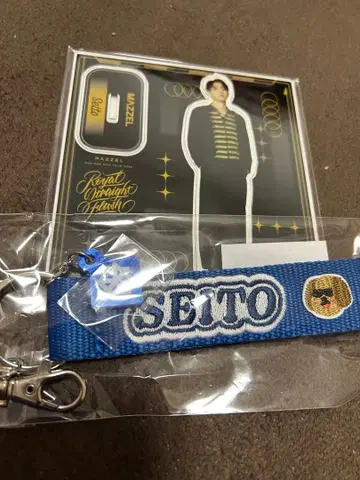 MAZZEL SEITO 아크릴 스탠드 루프 키링