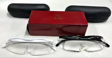 Hazuki 돋보기 1.32배 화이트와 블랙 두 개