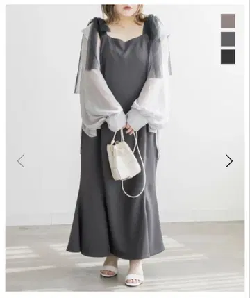 clette 오리지널 튤 리본 원피스