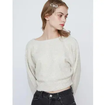 SPARKLE SHAGGY KNIT/스파클 샤기 니트