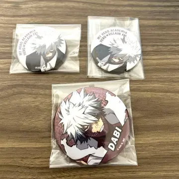 히로아카 다비 캔뱃지 3개 세트