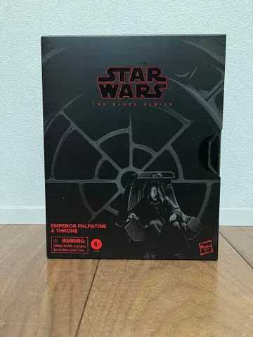 미개봉 스타 워즈 블랙 시리즈 팰퍼틴 황제 옥좌 포함 (신판)