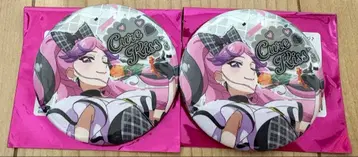 너와 아이돌 프리큐어 드림 스테이지 한정판 키스 캔뱃지 2개 세트