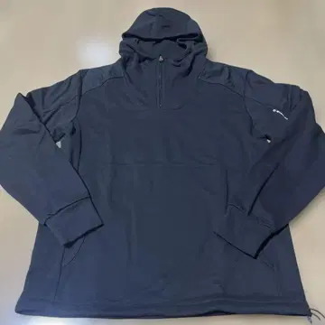 G-STAR RAW 후드 부착 하프 지퍼 후드티