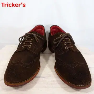 [ 스테디셀러 ] 트리커스 스웨이드 버튼 Tricker's BOURTON
