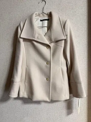 아이보리 더블 브레스트 자켓