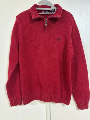 CHAPS 하프 지퍼 스웨터