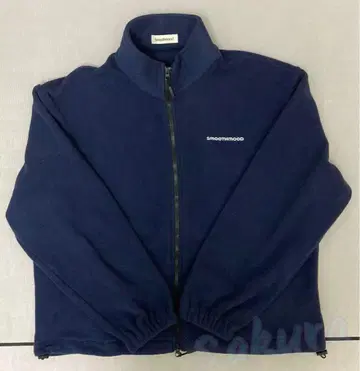smoothmood 네이비 풀 집업 후드티