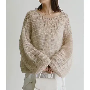 GALLARDA GALANTE 모헤어 릴리 풀오버