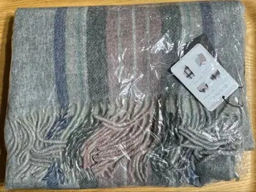 루나주메르 울 100% 리버서블 워셔블 스톨 판초 머플러