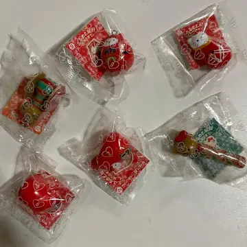 헬로키티 고향 기행 6종 헤이세이 레트로 산리오 코케시 달마