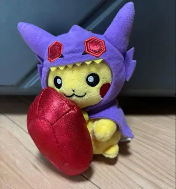 피카츄 메가야미라미 판초 모습 봉제 인형 포켓몬 센터