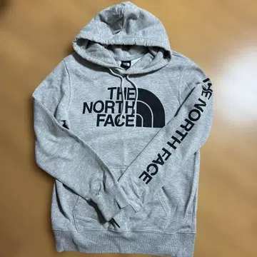 THE NORTH FACE 그레이 후드티 남성용 S
