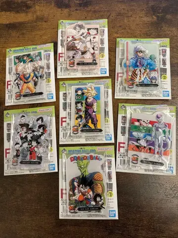 제일복권 드래곤볼 40th ~그 첫 번째~ F상 7종 세트