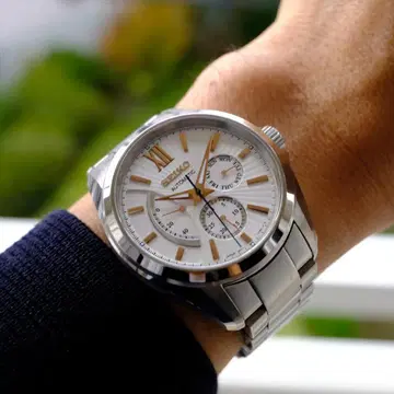 세이코 자동 와인딩 크로노그래프 시계