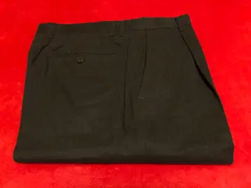 슬림 레그 팬츠 블랙