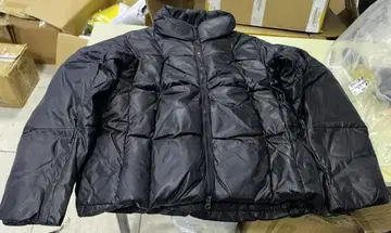 goldwin0 블랙 다운 자켓