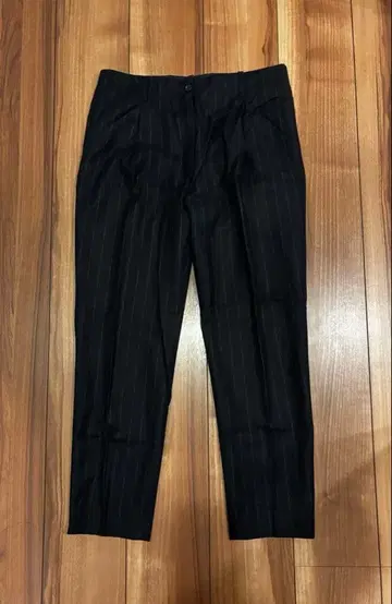 JOURNAL STANDARD L'ESSAGE 핀스트라이프 울 팬츠