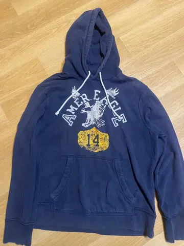 AMERICAN EAGLE OUTFITTERS 네이비 후드티 L