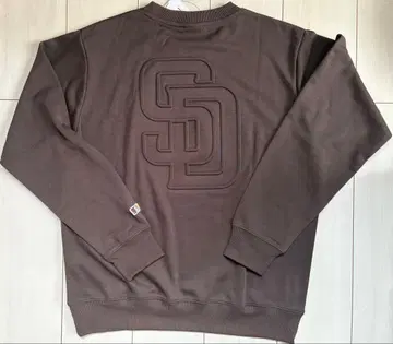 마지막 1점 새상품 LL 사이즈 MLB 파드레스 엠보싱 가공 트레이닝복