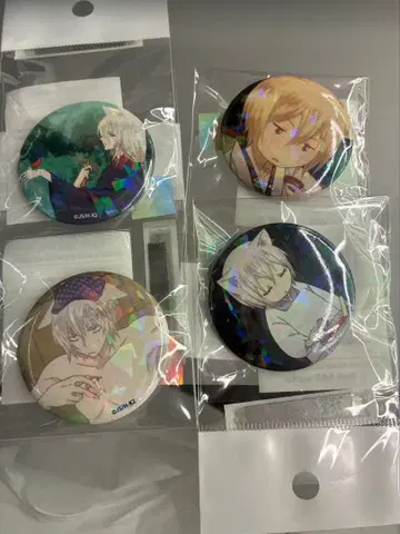 오늘부터 신령님 토모에 홀로그램 캔뱃지 한국 한정판